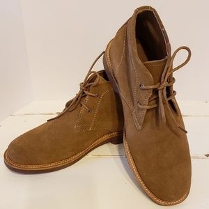 Lands' End Men's Size 8D brown suede boots